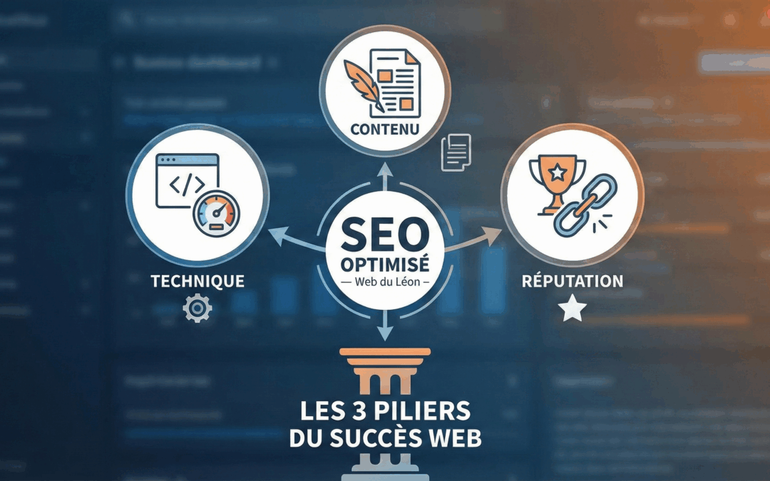 Ne laissez plus le hasard décider de votre position Google – Web du Léon optimise votre site à 360°