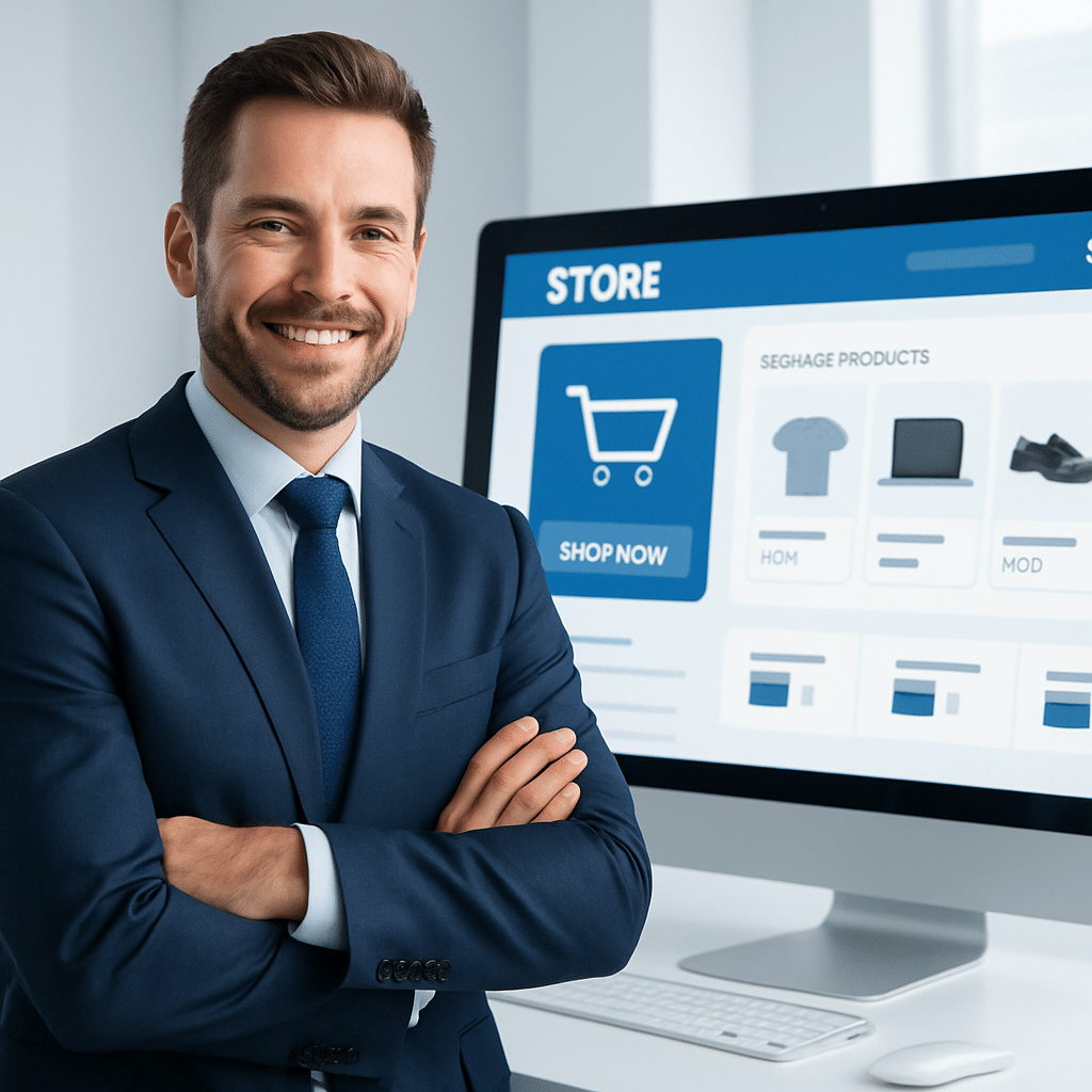 Site marchand pour entreprise - web du léon