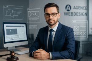 agence webdesign pour avocat - web du leon