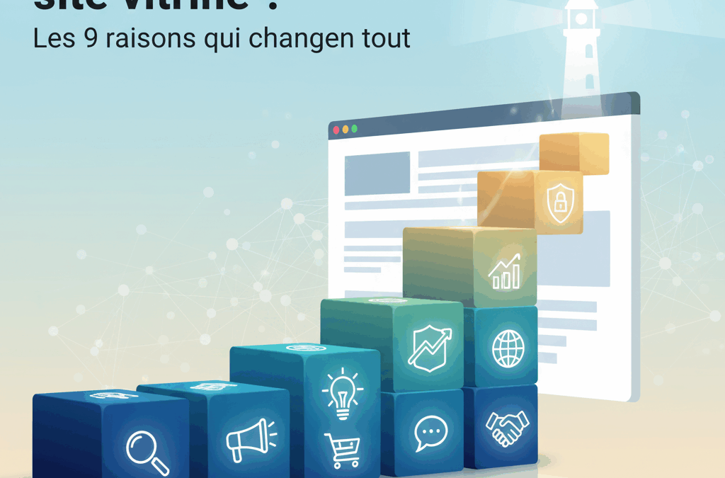 Pourquoi créer un site vitrine ? Les 9 raisons qui changent tout