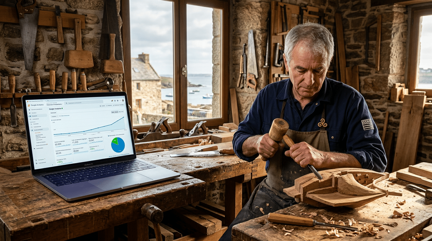 Accompagnement référencement mensuel : pourquoi les artisans du Finistère gagnent plus de clients