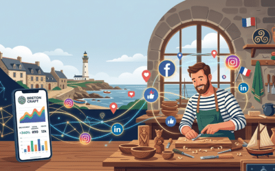 Campagnes marketing digital réseaux sociaux locaux : le guide complet pour artisans du Finistère