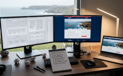 Création de site web professionnel en Finistère : évitez ces 7 erreurs fatales