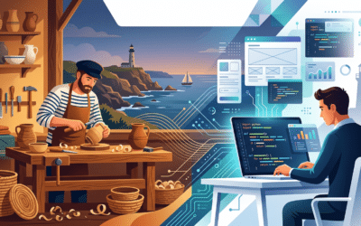 Développement logiciel sur-mesure : pourquoi les artisans du Finistère y gagnent vraiment