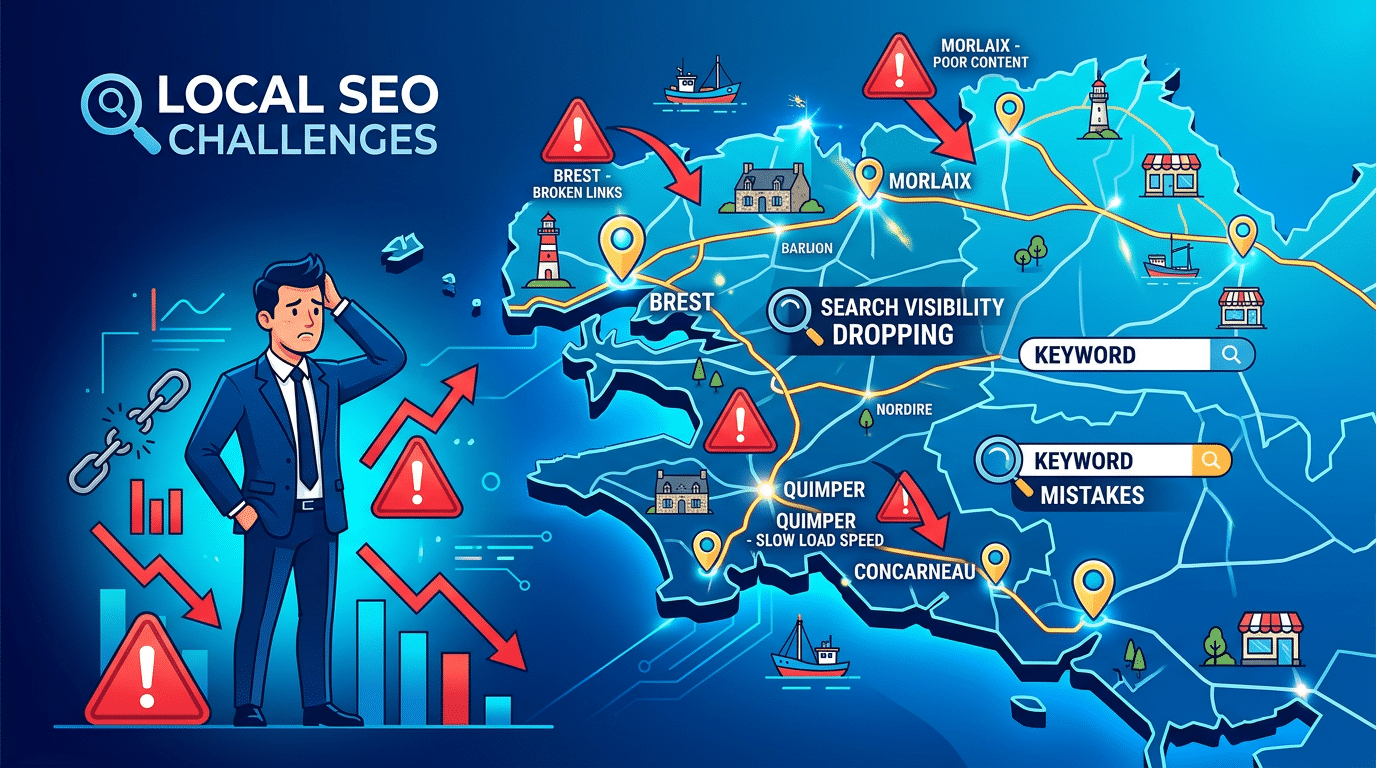 Local SEO Agency : 5 erreurs qui sabotent votre stratégie locale en Finistère
