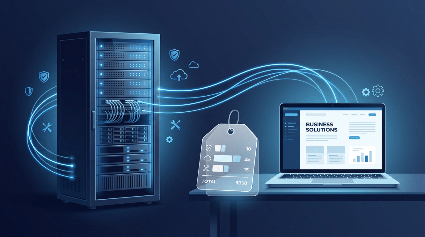 Maintenance hébergement site web entreprise : ce que ça coûte vraiment