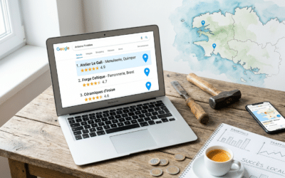 Outil de positionnement Google : le guide honnête pour artisans du Finistère