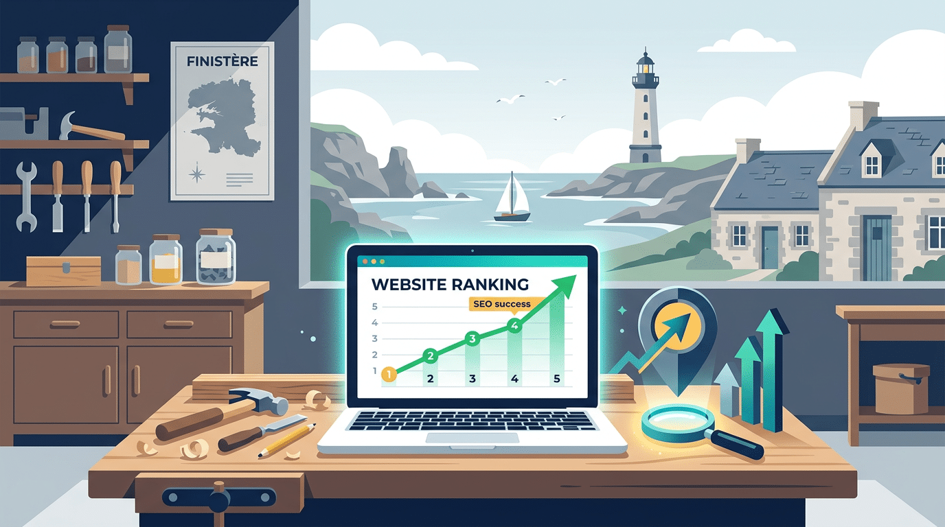 Positionnement site internet : le guide concret pour artisans du Finistère