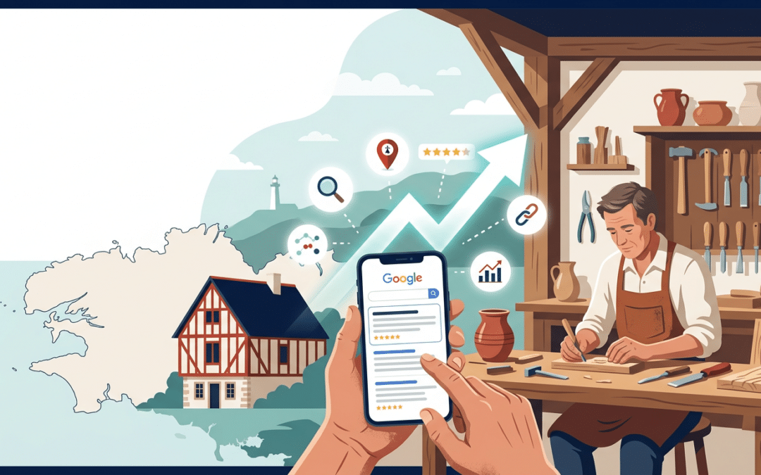 Référencement Google gratuit : 7 techniques concrètes pour artisans du Finistère