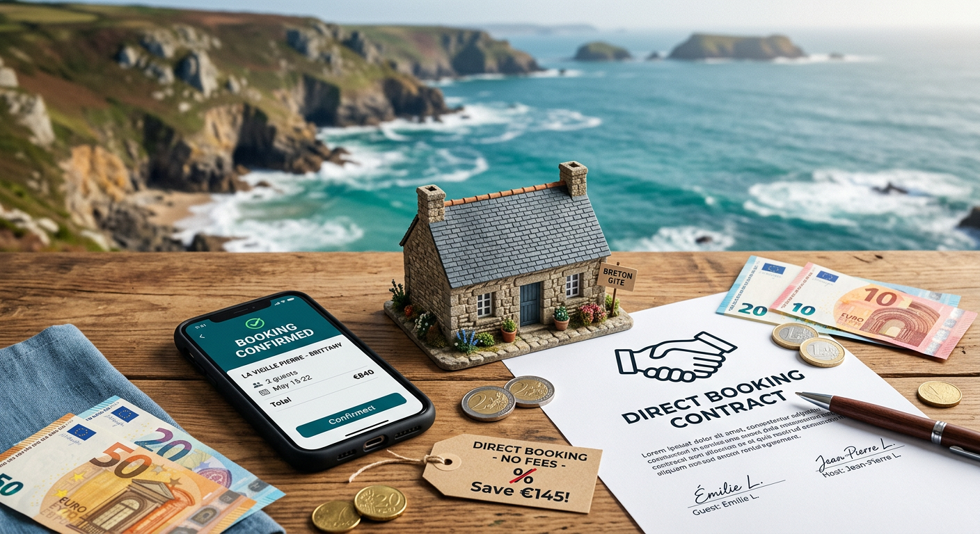 Réservation directe sans frais Airbnb : reprenez enfin le contrôle en Bretagne