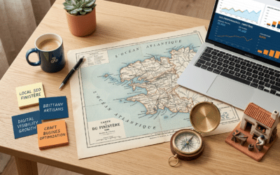 Stratégie référencement naturel blog local : le guide terrain pour artisans du Finistère