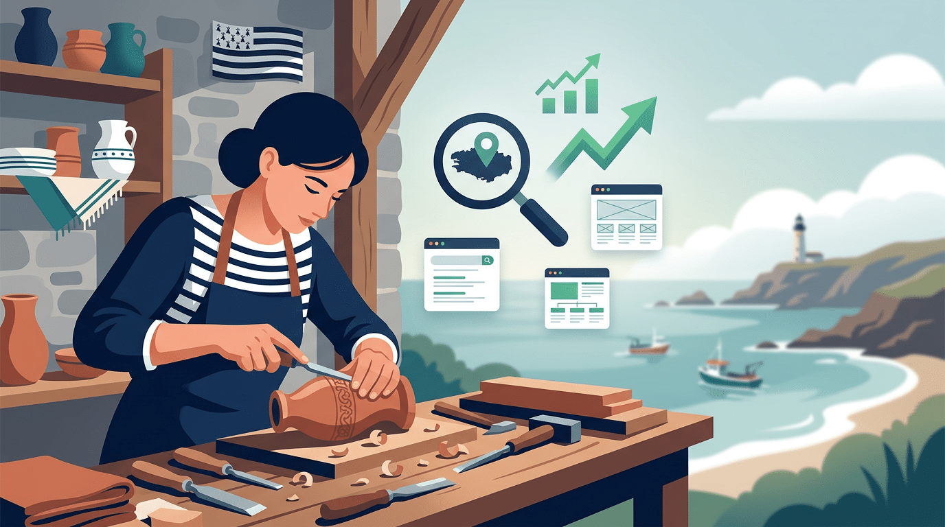 Stratégie référencement naturel : le guide concret pour artisans du Finistère