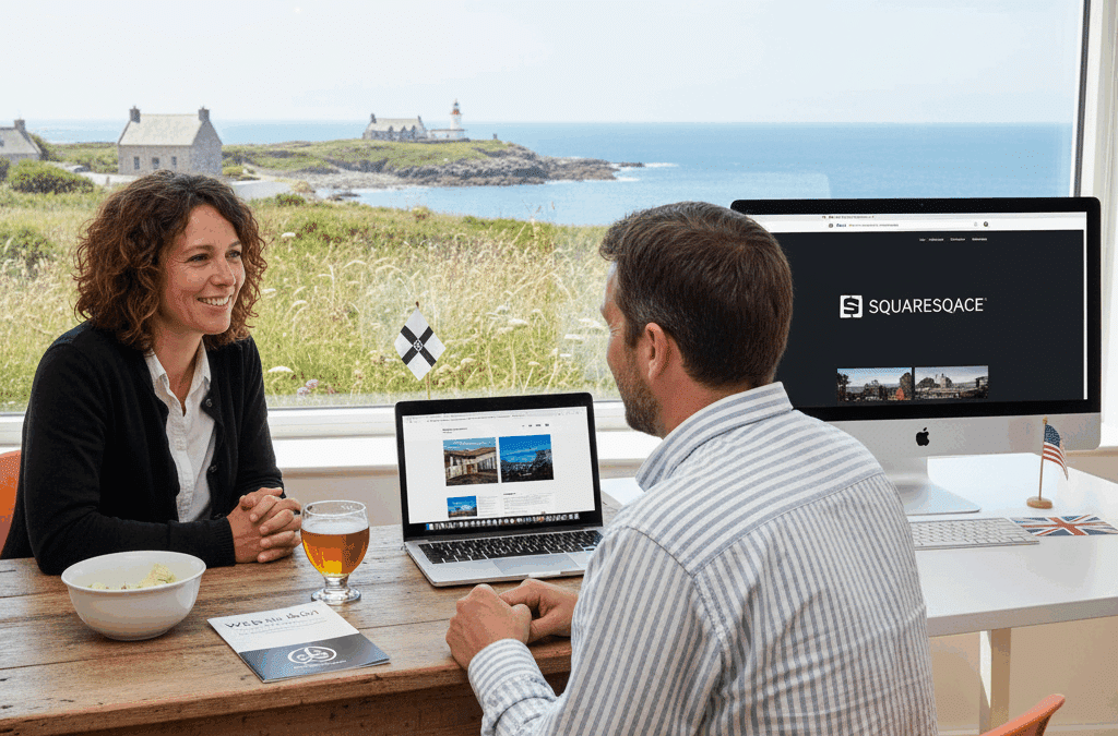 Squarespace ou Web du Léon : La meilleure option pour votre site dans le Finistère Nord ?