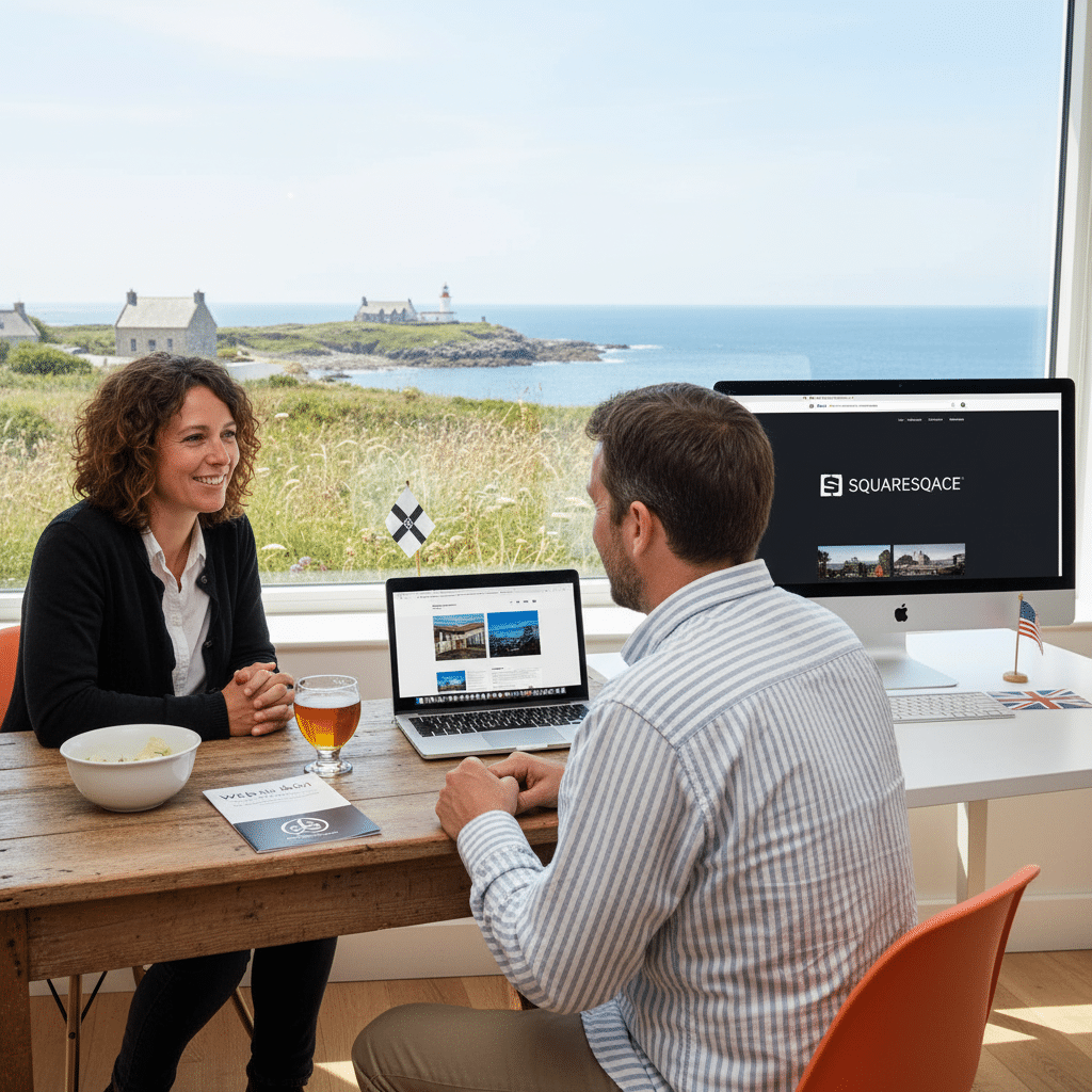 web du leon VS squarespace - web du leon